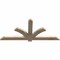 Ekena Millwork Redmond Rough Sawn Timber Gable Bracket, Douglas Fir, 60"W x 27"H x 2"D x 4"F, 11/12 Pitch GBW060X27X0204RED00RDF - alternate 2